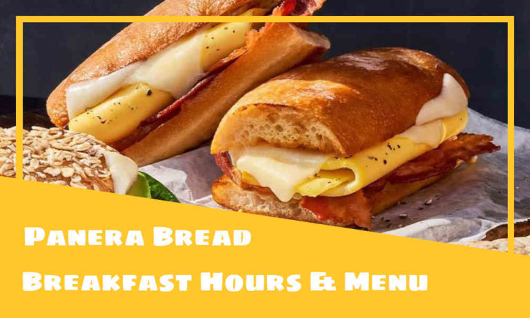 Panera Bread Breakfast Hours, Menu, & Prices